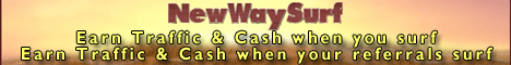 NewWaySurf Earn cash and traffic